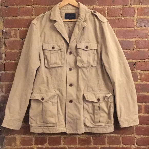 Banana Republic Khaki Safari Jacket 
